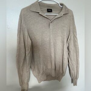 Vintage Neiman Marcus Cashmere Like Collared Buttoned Longsleeve Size Small